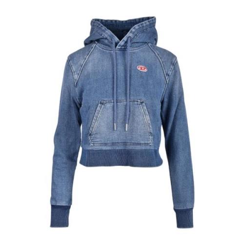 Diesel Hoodies Blue, Dam