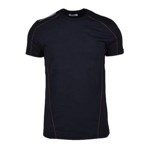 Bikkembergs Bomull Elastan T-shirt Black, Herr