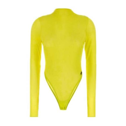 Diesel Neon Yellow Savage X Fenty Bodysuit Yellow, Dam