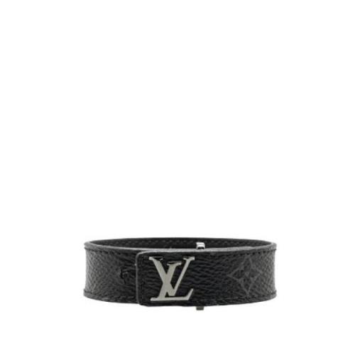 Louis Vuitton Vintage Pre-owned Tyg armband Black, Dam