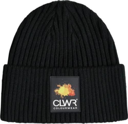 ColourWear Badge Beanie Black