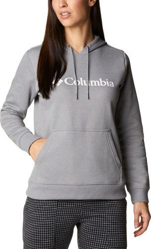 Columbia Women's Columbia Logo Hoodie Monument Heather
