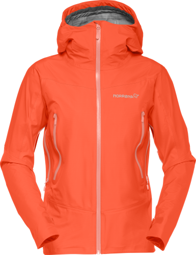 Norrøna Women's Falketind Gore-Tex Jacket Orange Alert