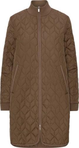 Ilse Jacobsen Women's Padded Quilt Coat Cub Brown