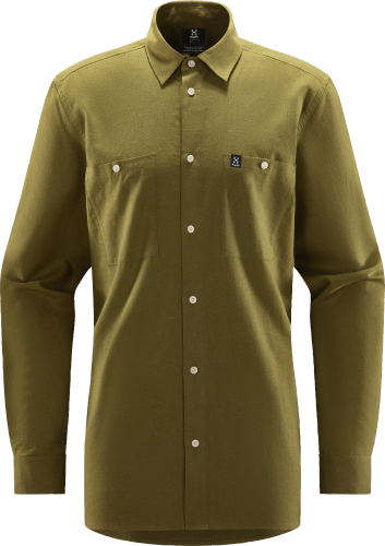 Haglöfs Men's Curious Hemp Shirt Olive Green