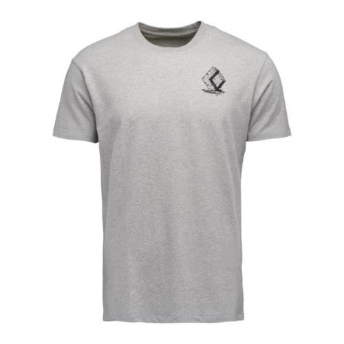 Black Diamond Men's Boulder Shortsleeve Tee Nickel Heather