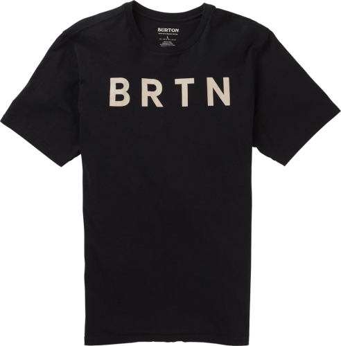 Burton Unisex BRTN Short Sleeve T-Shirt Black