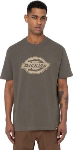 Dickies Men's Logo Heavyweight Short Sleeve Tee Moss