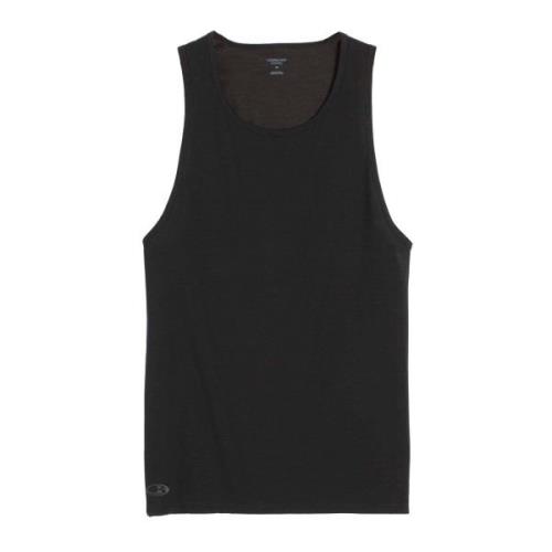 Icebreaker Men's Anatomica Tank Black