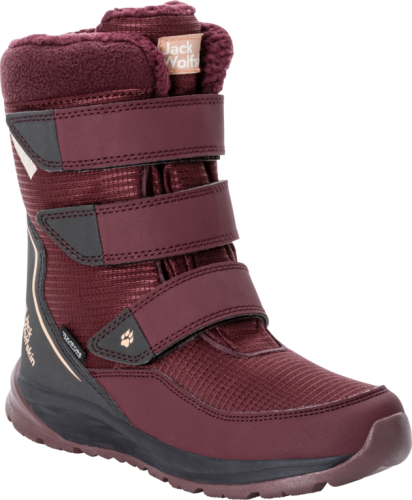 Jack Wolfskin Kids' Polar Boot Texapore High Velcro Boysenberry