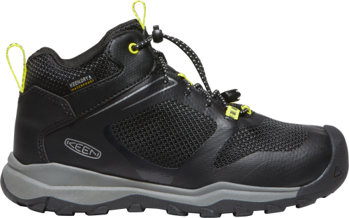 Keen Kids' Wanduro Waterproof Boot Black-Silver