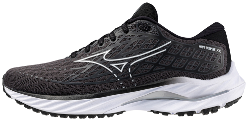 Mizuno Women's Wave Inspire 20 Ebony/White/Black