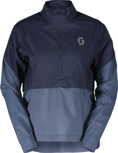 Scott Women's Endurance Anorak Wind Breaker Dark Blue/Metal Blue