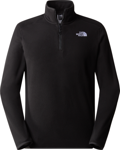 The North Face Men's 100 Glacier 1/4 Zip Fleece TNF Black