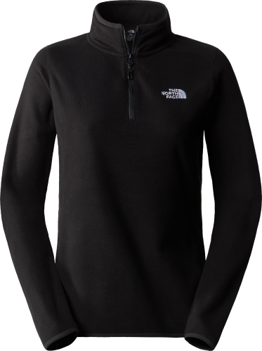 The North Face Women's 100 Glacier 1/4 Zip TNF Black