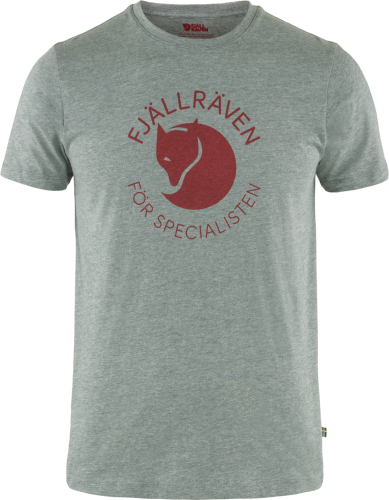 Fjällräven Men's Fjällräven Fox T-Shirt Grey Melange