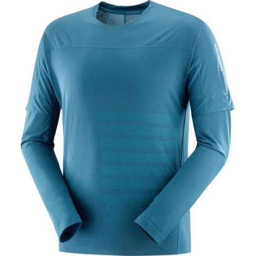 Salomon Men's Sense Aero Graphic Long Sleeve Deep Dive