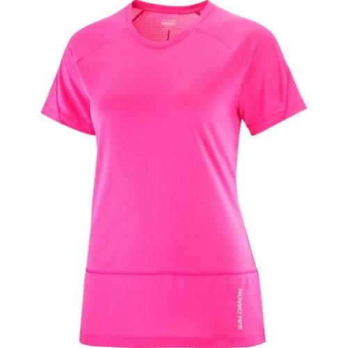 Salomon Women's Cross Run Tee Beetroot Purple