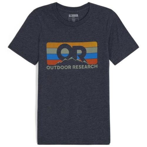 Outdoor Research Unisex OR Advocate Stripe T-Shirt Dark Navy