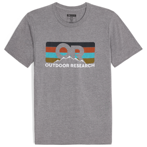 Outdoor Research Unisex OR Advocate Stripe T-Shirt Pebble
