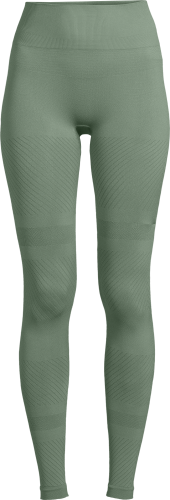 Casall Women's Essential Block Seamless High Waist Tights Dusty Green