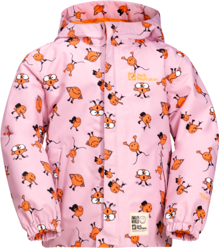 Jack Wolfskin Kids' Smileyworld 2-Layer All Over Print Jacket Icon Wat...