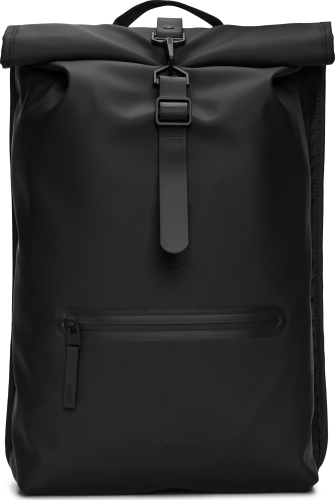 Rains Rolltop Rucksack W3 Black