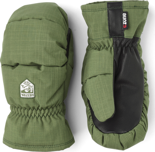 Hestra Kids' Foss Mittens Green