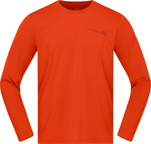 Norrøna Men's Femund Tech Long Sleeve Pureed Pumpkin