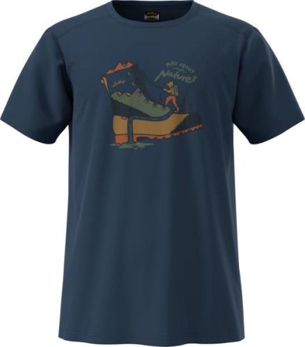 Lundhags Men's Fulu Merino Climbing T-Shirt Light Navy