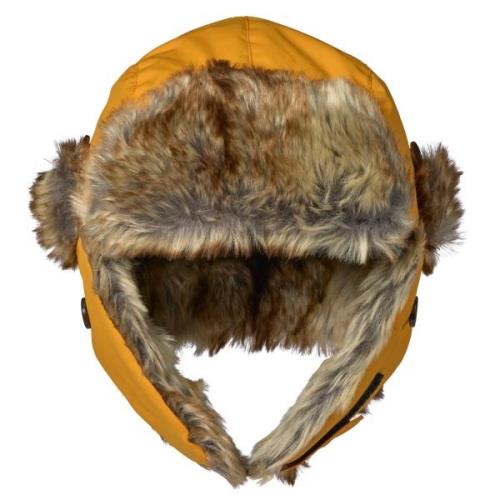 Isbjörn of Sweden Kids' Squirrel Winter Cap Saffron