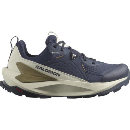 Salomon Men's Elixir GORE-TEX Blue Nights/Almond Milk/Gothic Olive