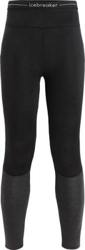 Icebreaker Women's 125 Zoneknit™ Leggings Black/Jet Heather/Cb