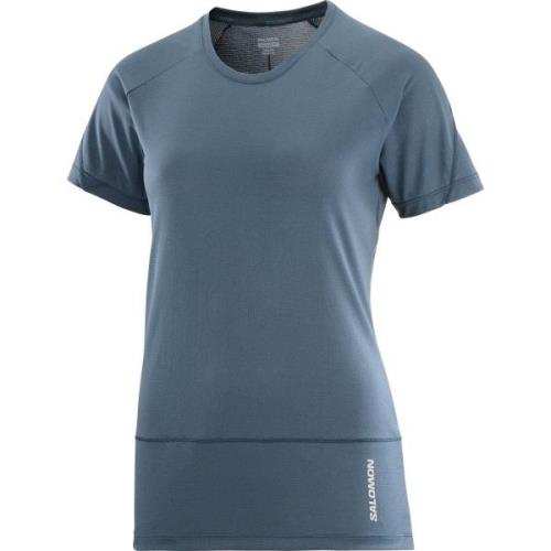 Salomon Women's Cross Run Tee Midnight Navy