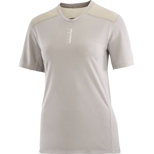 Salomon Women's S/Lab Salomon Ultra Tee Vintage Khaki