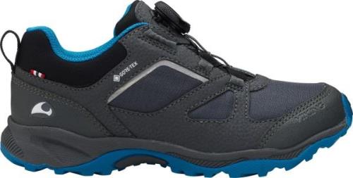 Viking Footwear Kids' Nator Low Gore-Tex Boa Black/Royal Blue