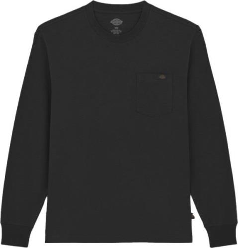 Dickies Men's Luray Long Sleeve Pocket T-Shirt Black