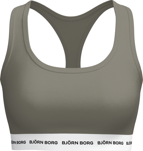 Björn Borg Women's Core Logo Soft Top 1-pack Vetiver