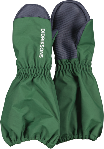 Didriksons Kids' Shell Gloves 9 Pine Green