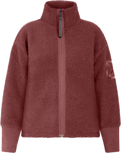 Didriksons Women's Mella Full Zip 3 Old Rust