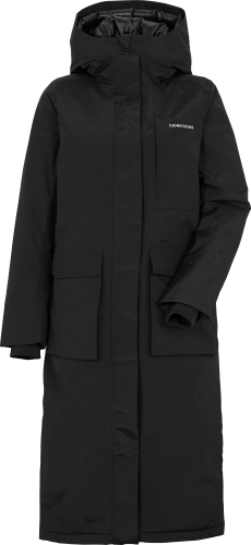 Didriksons Women's Leya Parka Long 3 Black