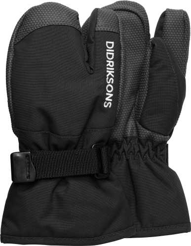 Didriksons Kids' Fossa Gloves 3 Black