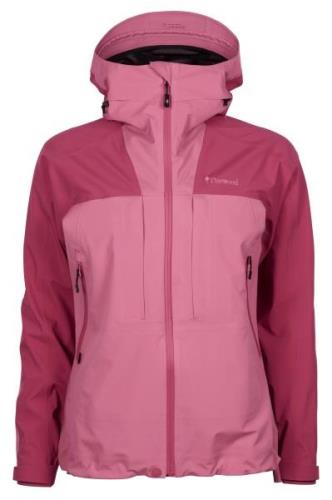 Pinewood Women's Abisko Trekking 3-Layer Jacket Pink Bl/Raspberry