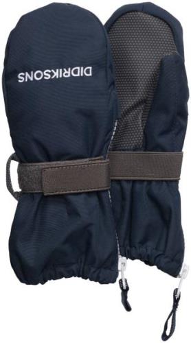 Didriksons Kids' Biggles Zip Mittens 7 Navy