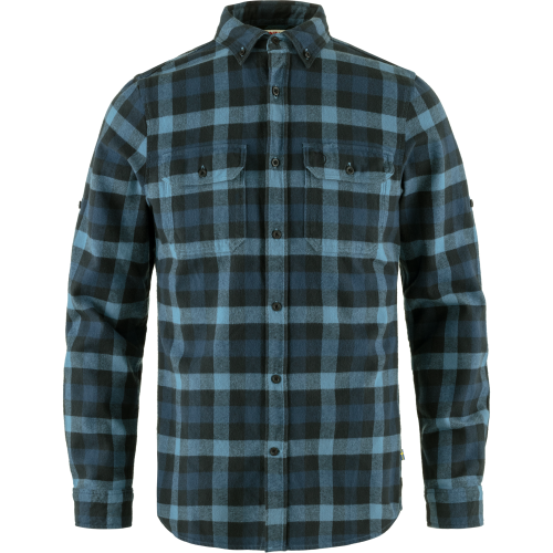 Fjällräven Men's Skog Shirt Indigo Blue-Dark Navy