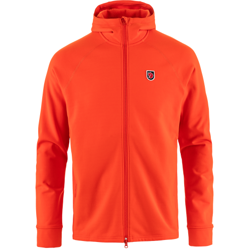 Fjällräven Men's Expedition Fleece Hoodie Flame Orange