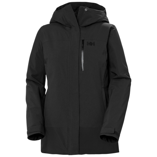 Helly Hansen Women's Snowplay Long Insulated Jacket Black