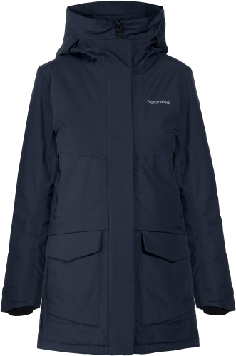 Didriksons Women's Frida Parka 8 Dark Night Blue