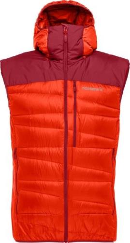 Norrøna Men's Falketind Down750 Vest Arednalin/Rhubarb