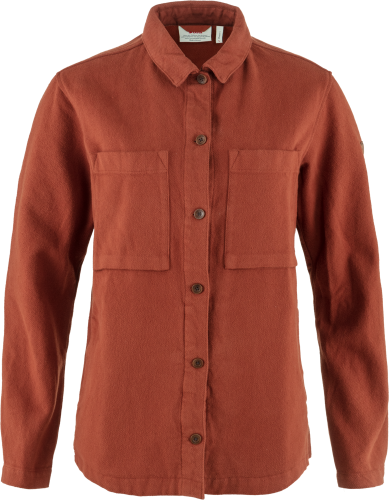 Fjällräven Women's Singi Flannel Overshirt Autumn Leaf